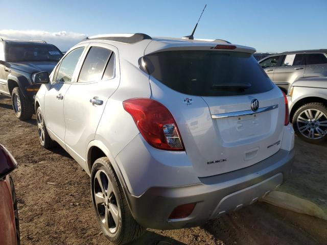 KL4CJGSB0DB141625 - 2013 BUICK ENCORE WHITE photo 2