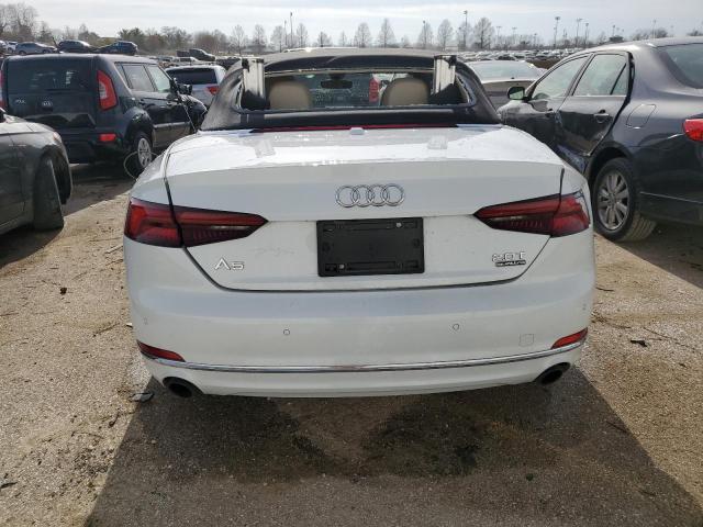 WAUYNGF58JN004072 - 2018 AUDI A5 PREMIUM PLUS WHITE photo 6