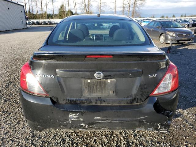 3N1CN7AP4JL852216 - 2018 NISSAN VERSA S BLACK photo 6