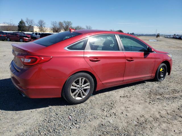 5NPE24AF1HH559680 - 2017 HYUNDAI SONATA SE BURGUNDY photo 3