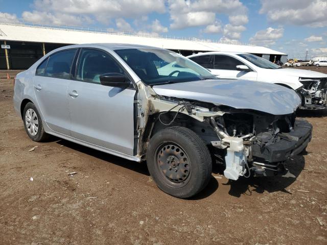 3VW2K7AJ0EM224051 - 2014 VOLKSWAGEN JETTA BASE SILVER photo 4