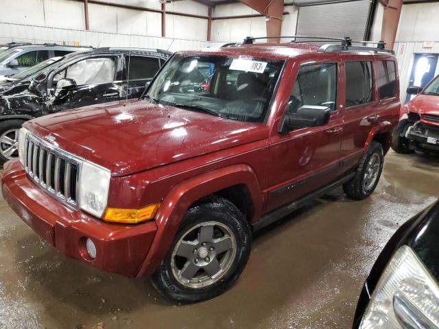 1J8HG48K48C125341 - 2008 JEEP COMMANDER SPORT წითელი ფოტო 1