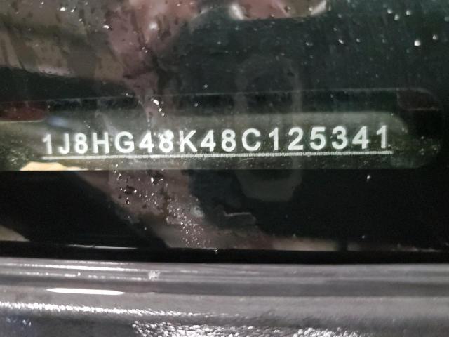 1J8HG48K48C125341 - 2008 JEEP COMMANDER SPORT წითელი ფოტო 13