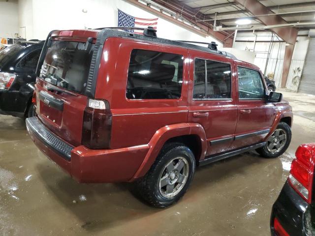 1J8HG48K48C125341 - 2008 JEEP COMMANDER SPORT წითელი ფოტო 3
