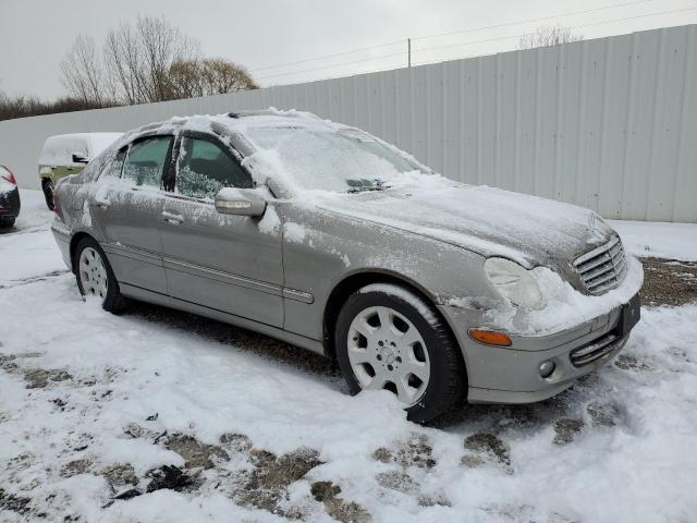 WDBRF92H96F773468 - 2006 MERCEDES-BENZ C 280 4MATIC GRAY photo 4