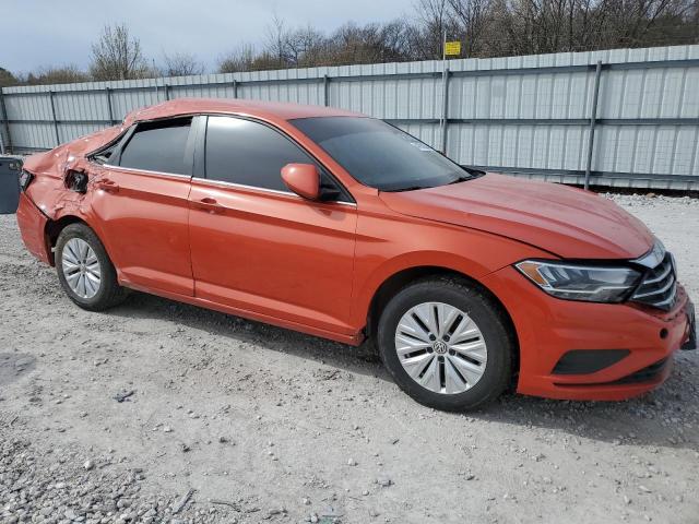 3VWN57BU7KM068907 - 2019 VOLKSWAGEN JETTA S ORANGE photo 4