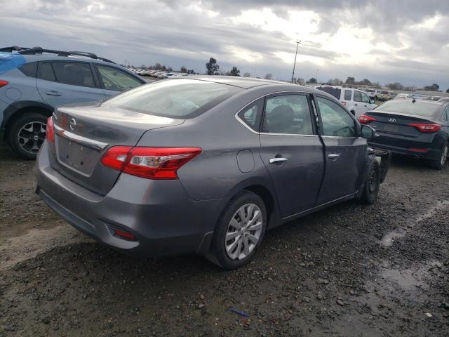 3N1AB7AP2GY269297 - 2016 NISSAN SENTRA S GRAY photo 3