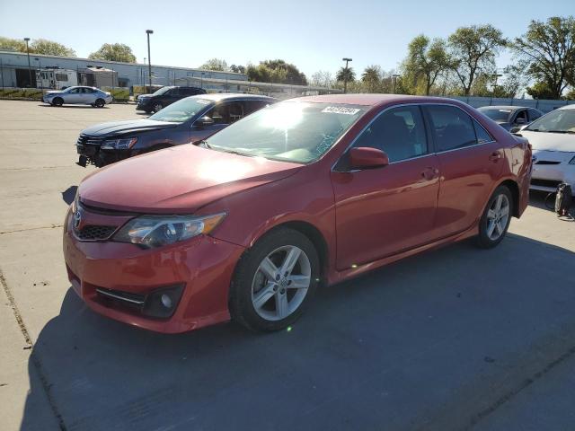 4T1BF1FK3DU706699 - 2013 TOYOTA CAMRY L RED photo 1