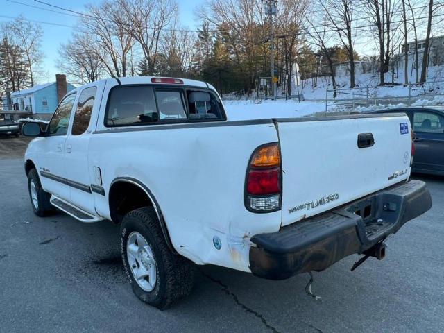 5TBBT44172S276324 - 2002 TOYOTA TUNDRA ACCESS CAB Սպիտակ լուսանկար 2