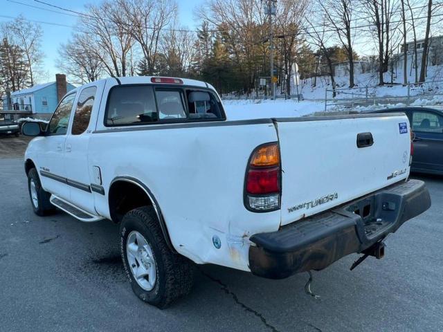 5TBBT44172S276324 - 2002 TOYOTA TUNDRA ACCESS CAB WHITE photo 2