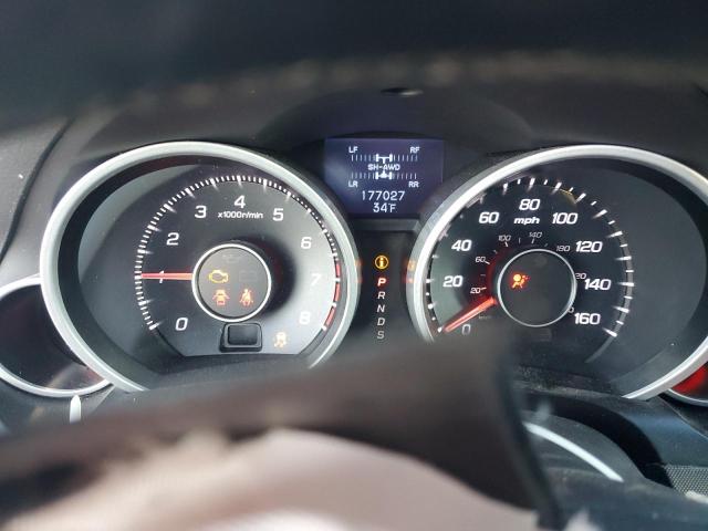 19UUA9F50DA005383 - 2013 ACURA TL TECH GRAY photo 9