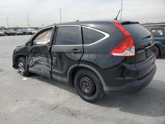 3CZRM3H39EG700124 - 2014 HONDA CR-V LX BLACK photo 2