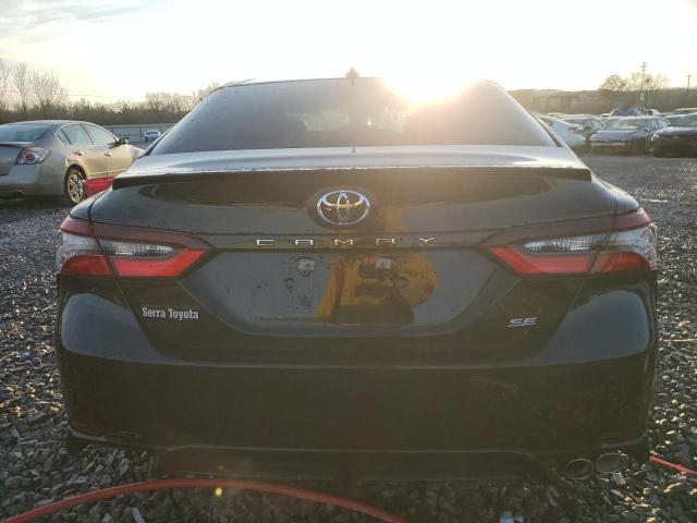 4T1G11AK3RU247371 - 2024 TOYOTA CAMRY SE NIGHT SHADE BLACK photo 6