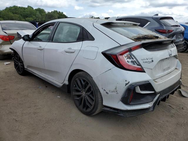 SHHFK7H41MU229779 - 2021 HONDA CIVIC SPORT WHITE photo 2