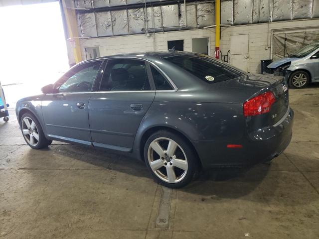 WAUDH78E48A065195 - 2008 AUDI A4 3.2 QUATTRO GRAY photo 2