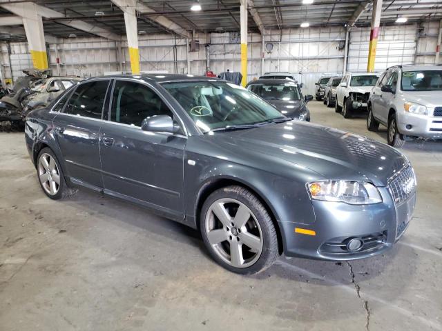 WAUDH78E48A065195 - 2008 AUDI A4 3.2 QUATTRO GRAY photo 4