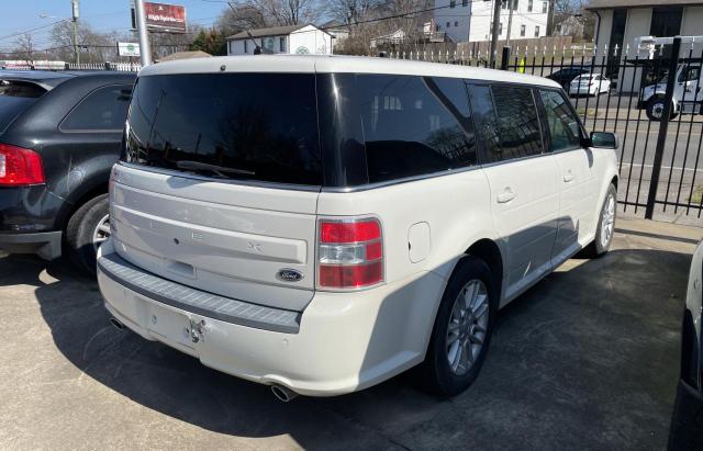 2FMGK5C83DBD01546 - 2013 FORD FLEX SEL WHITE photo 4