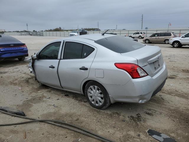 3N1CN7AP2HL843282 - 2017 NISSAN VERSA S SILVER photo 2