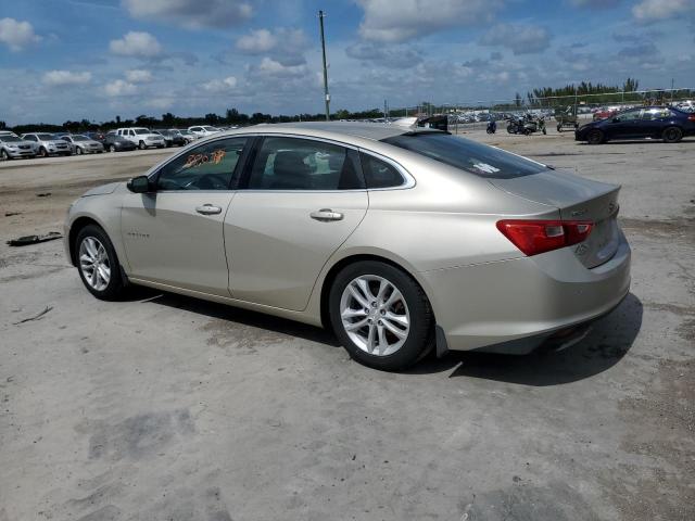 1G1ZE5ST1GF222866 - 2016 CHEVROLET MALIBU LT BEIGE photo 2