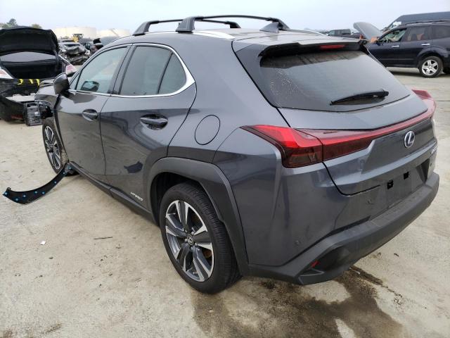 JTHX9JBH1N2056908 - 2022 LEXUS UX 250H BASE GRAY photo 2