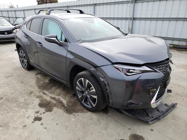 JTHX9JBH1N2056908 - 2022 LEXUS UX 250H BASE GRAY photo 4