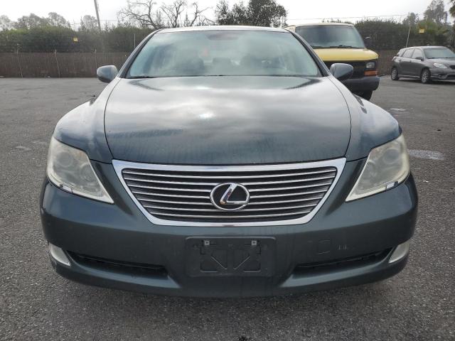 JTHGL46F475010213 - 2007 LEXUS LS 460L GREEN photo 5