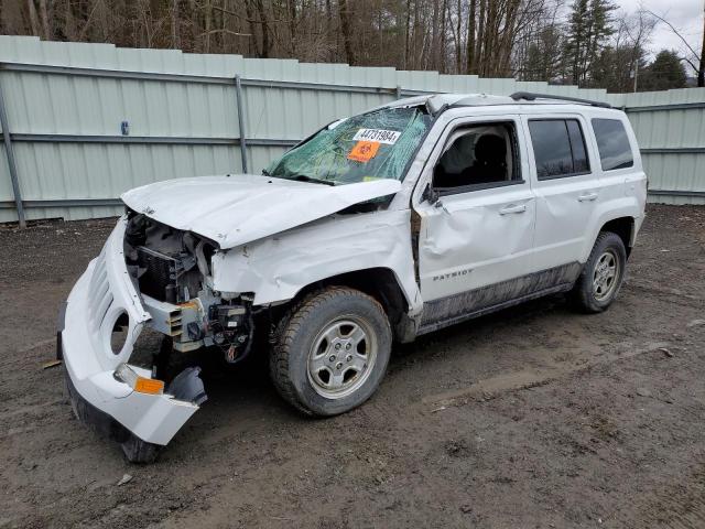 1C4NJRBB6GD580055 - 2016 JEEP PATRIOT SPORT WHITE photo 1