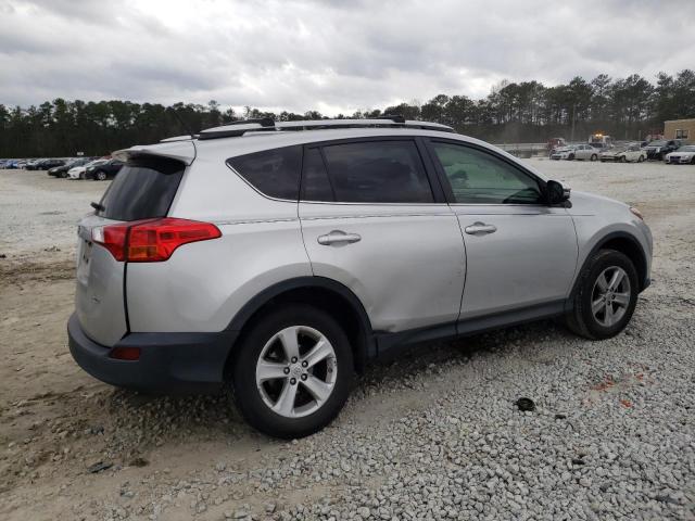 2T3WFREV8DW017258 - 2013 TOYOTA RAV4 XLE SILVER photo 3