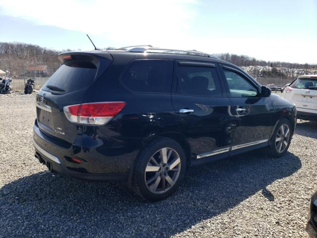 5N1AR2MM9EC718456 - 2014 NISSAN PATHFINDER S BLACK photo 3