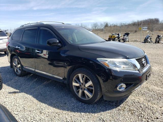 5N1AR2MM9EC718456 - 2014 NISSAN PATHFINDER S BLACK photo 4