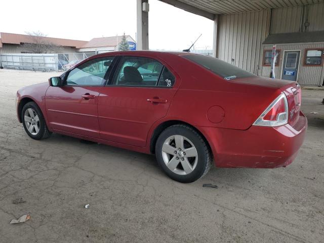 3FAHP07Z59R139112 - 2009 FORD FUSION SE RED photo 2