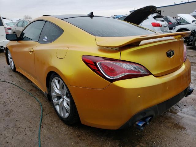 KMHHU6KJ6DU110299 - 2013 HYUNDAI GENESIS CO 3.8L GOLD photo 2