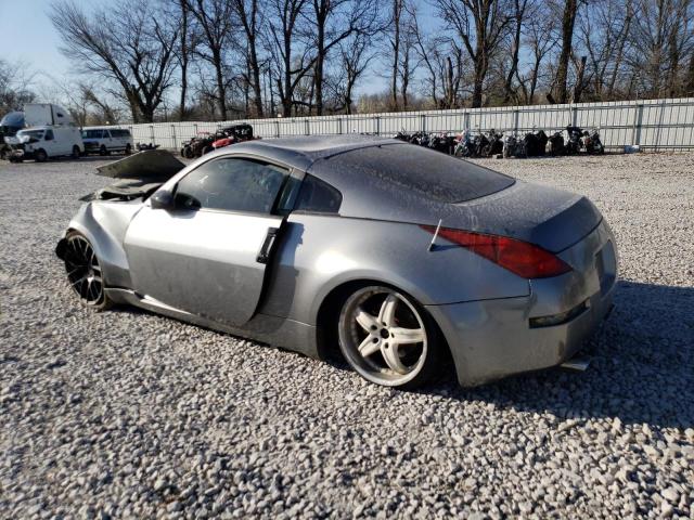 JN1AZ34D43T112895 - 2003 NISSAN 350Z COUPE GRAY photo 2