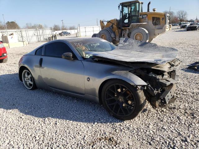 JN1AZ34D43T112895 - 2003 NISSAN 350Z COUPE GRAY photo 4