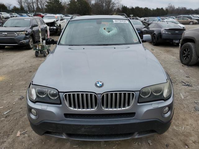 WBXPC93427WF15684 - 2007 BMW X3 3.0SI GRAY photo 5