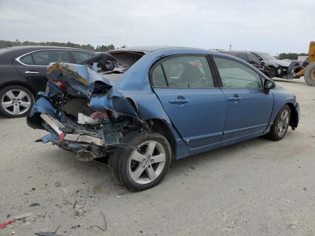 1HGFA16897L143663 - 2007 HONDA CIVIC EX BLUE photo 3