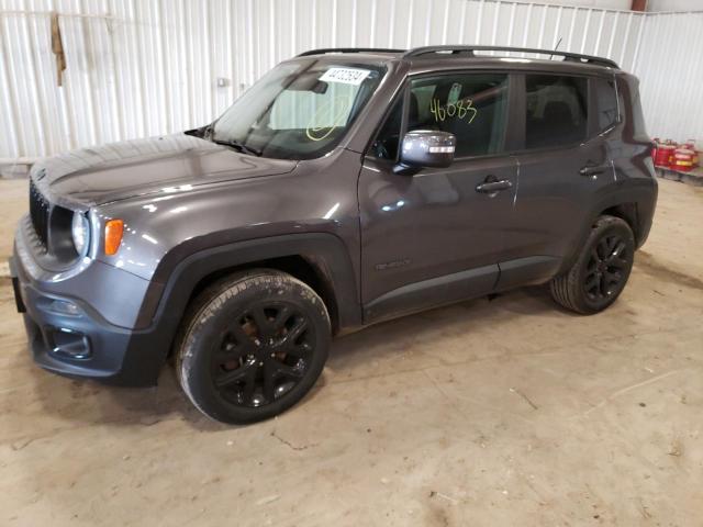 ZACCJBBB0HPG12239 - 2017 JEEP RENEGADE LATITUDE GRAY photo 1