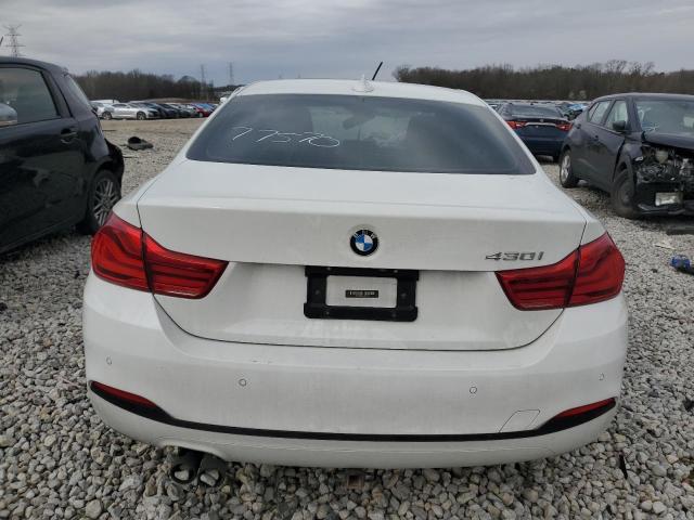 WBA4W3C56JAC97599 - 2018 BMW 430I WHITE photo 6