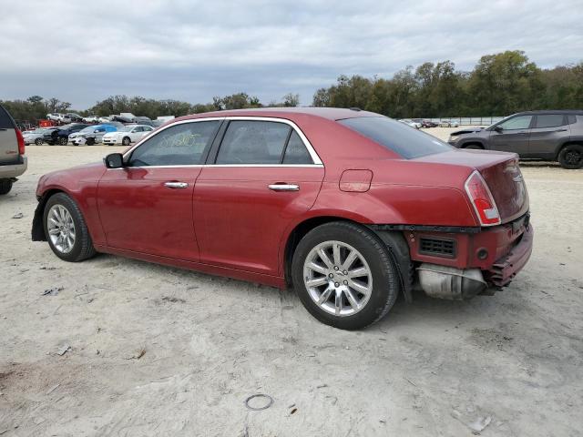 2C3CCACG7CH252836 - 2012 CHRYSLER 300 LIMITED RED photo 2