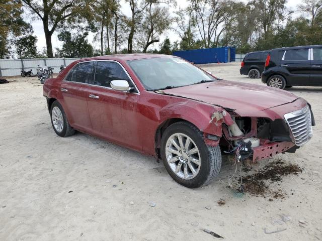 2C3CCACG7CH252836 - 2012 CHRYSLER 300 LIMITED RED photo 4