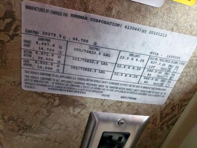 4UZFCHCY6HCJF6661 - 2017 FREIGHTLINER CHASSIS XC ორფეროვანი ფოტო 10