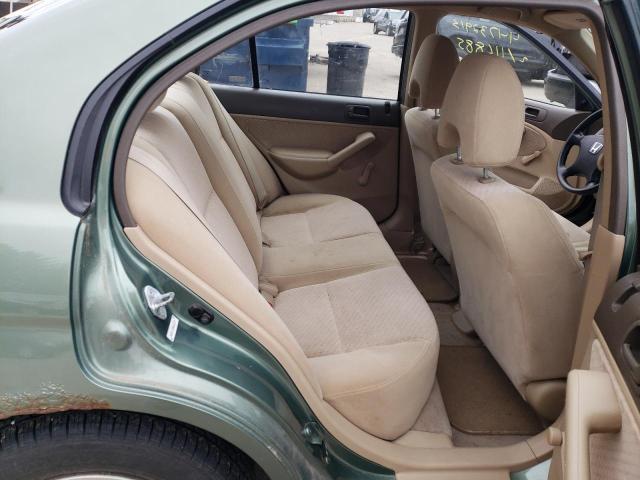 2HGES16384H641777 - 2004 HONDA CIVIC DX VP Yaşıl foto 10