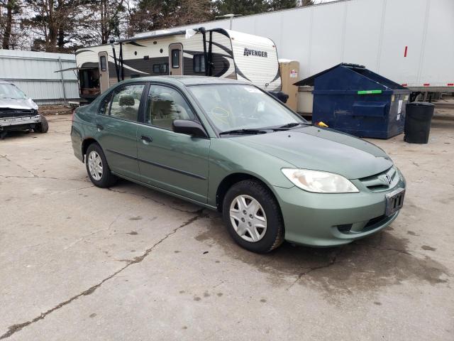2HGES16384H641777 - 2004 HONDA CIVIC DX VP Yaşıl foto 4