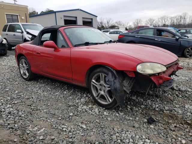 JM1NB353850413196 - 2005 MAZDA MX-5 MIATA BASE RED photo 4