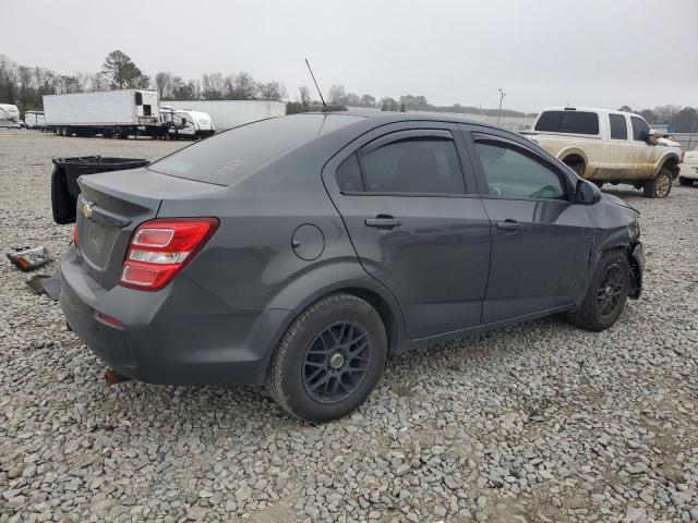 1G1JB5SHXH4137779 - 2017 CHEVROLET SONIC LS GRAY photo 3