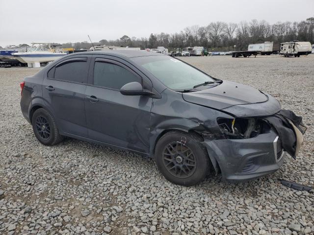 1G1JB5SHXH4137779 - 2017 CHEVROLET SONIC LS GRAY photo 4