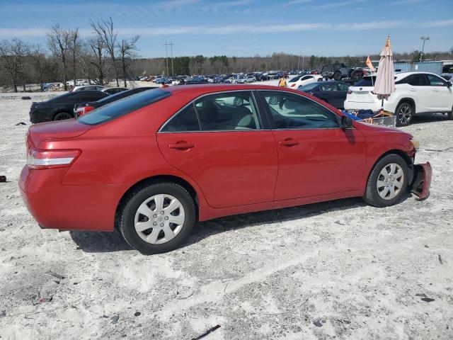 4T1BF3EK7BU649417 - 2011 TOYOTA CAMRY BASE RED photo 3