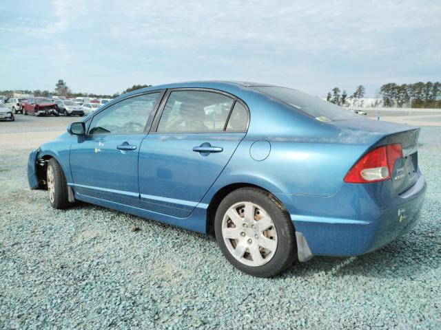 2HGFA1F54BH519228 - 2011 HONDA CIVIC LX BLUE photo 2