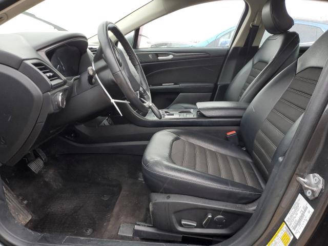 3FA6P0LU3JR239781 - 2018 FORD FUSION SE HYBRID CHARCOAL photo 7
