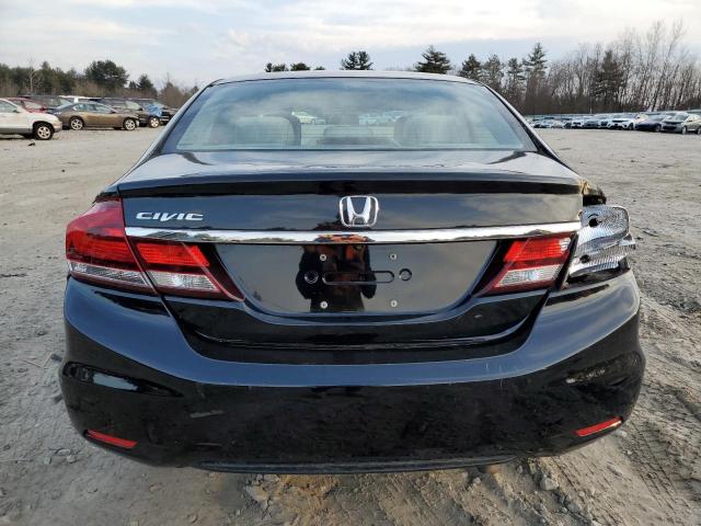 2HGFB2F55DH518532 - 2013 HONDA CIVIC LX BLACK photo 6